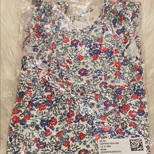NWT red, white and blue h and m dress.